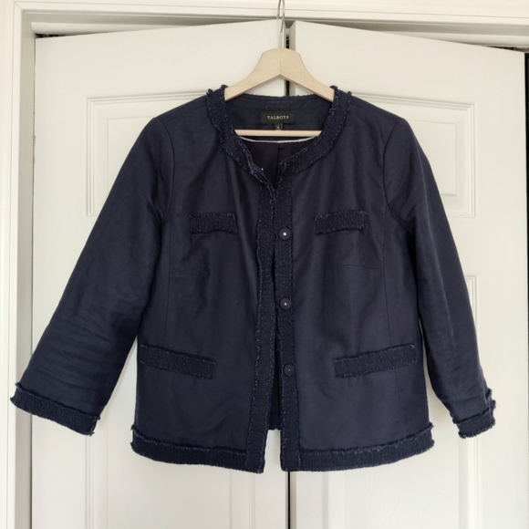Talbots Jackets & Blazers - Navy Talbots Jacket